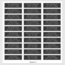 dirección de invitado del boda individual minimali