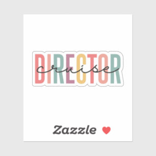 Pegatina Director de cruceros