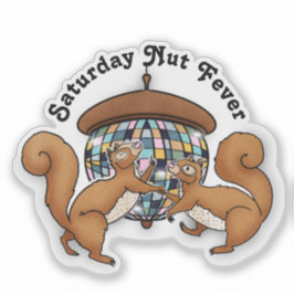 Pegatina Discoteca Squirrels