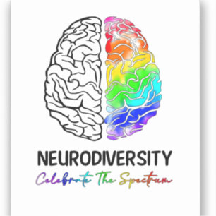 Pegatina Diseño cerebral, terapeuta antiabdominal, concienc