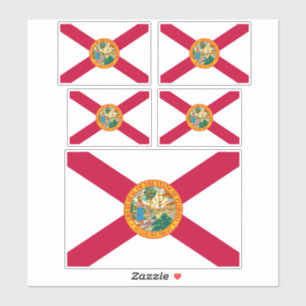 Pegatina Diseño de bandera del estado de Florida
