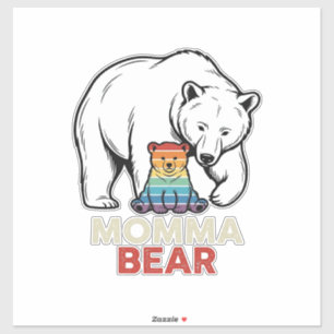 Pegatina Diseño de camiseta de grabado vintage arcoíris de