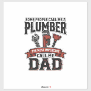 Pegatina Diseño de camiseta de grabado vintage de papá font