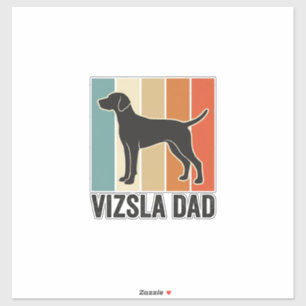 Pegatina Diseño de camiseta para papá amante de los perros