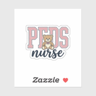 Pegatina Diseño de camiseta vintage de osito de peluche de