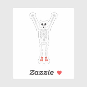 Pegatina Diseño de Guay Skeleton Halloween