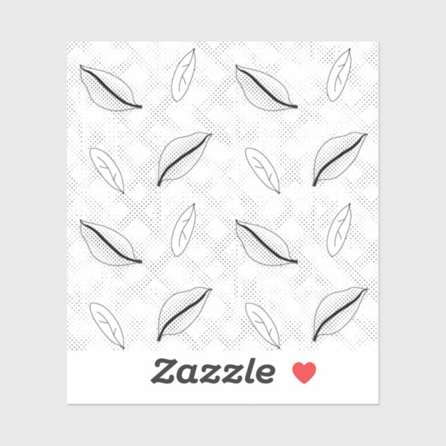 Pegatina diseño de la familia pondweed Ciento tres (Hoja)