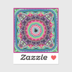 Pegatina Diseño de Mandelbrot