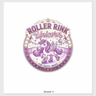 Pegatina Diseño de merchandising listo para Unicorn Roller 