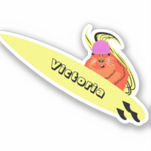 Pegatina Diseño de navegación de ardillas adorable