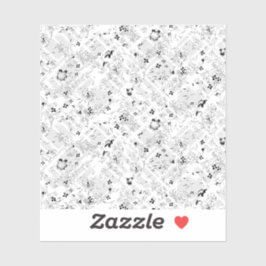 Pegatina diseño de punto nueve