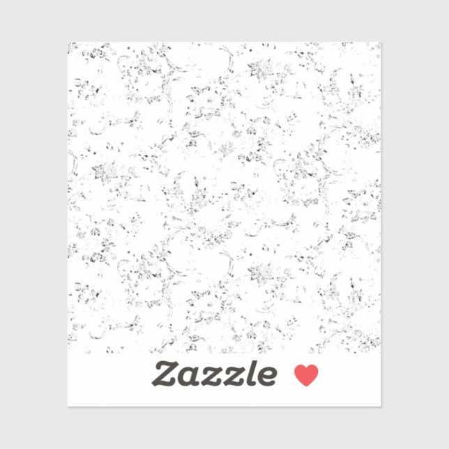 Pegatina diseño de puntos cuarenta y seis (Hoja)