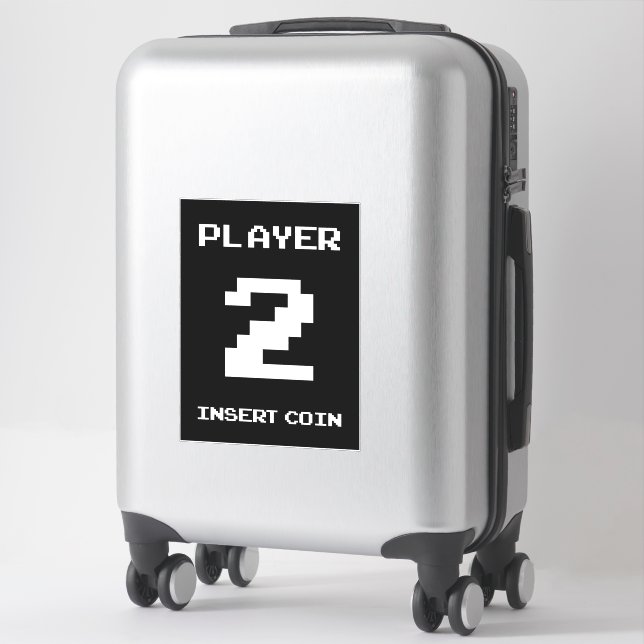Pegatina Diseño del jugador 2 (Maleta)