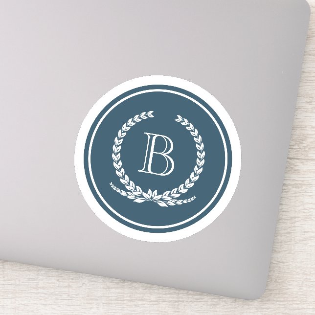 Pegatina Diseño del monograma (Detalle)