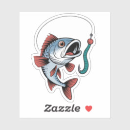 Pegatina Diseño divertido de Personalizados de pesca