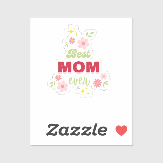 Pegatina Diseño floral (Hoja)