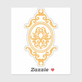 Pegatina Diseño inspirado en el arte del tatuaje tradiciona