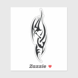 Pegatina Diseño inspirado en el arte del tatuaje tradiciona