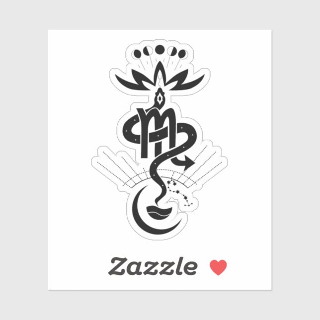 Pegatina Diseño original para impresión de serpientes 2025, (Hoja)