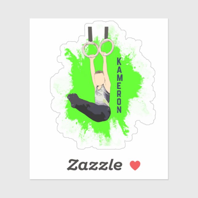 Pegatina Diseño personalizado para Emily Richter - Kameron (Hoja)