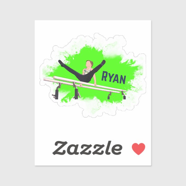 Pegatina Diseño personalizado para Emily Richter - Ryan (Hoja)