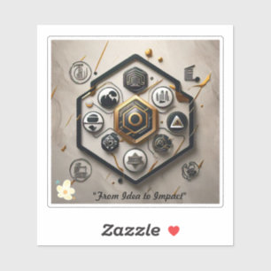 Pegatina "Diseños del mañana"