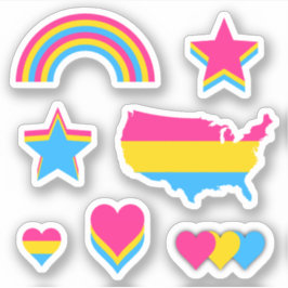 Pegatina Diseños del Orgullo Pan I