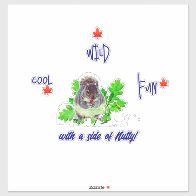 Pegatina Diversión de configuración de tendencias (Hoja)