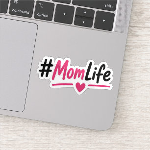 Pegatina divertida de #MomLife – Regalo divertido