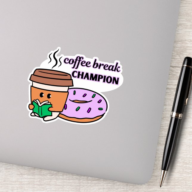 Pegatina Divertido campeón del fin de semana (Subido por el creador)