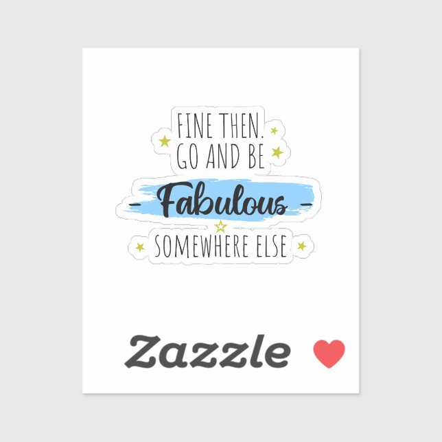 Pegatina Divertido Colega se va, se va a trabajar (Hoja)