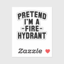 Divertido Halloween finge que soy un hidrante de i