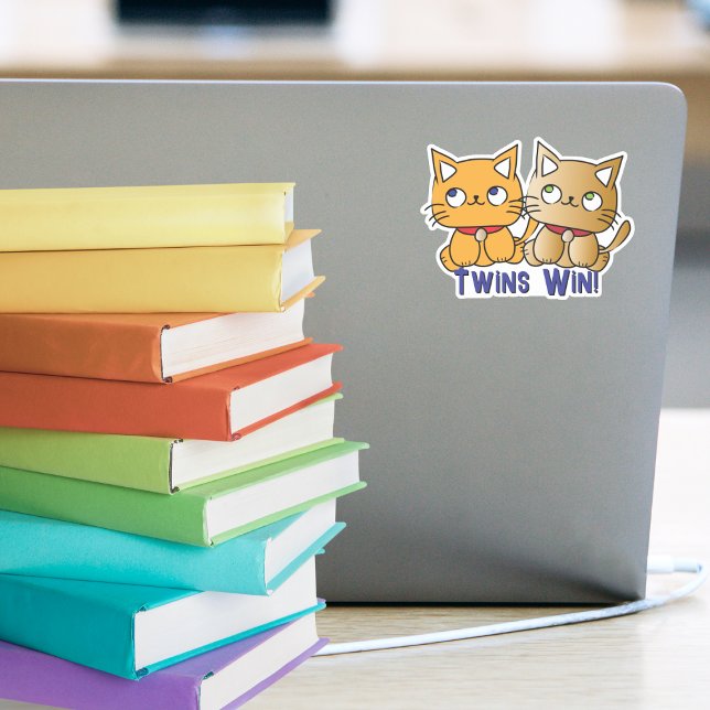 Pegatina Divertido Personalizado de Personalizado de gatos  (Subido por el creador)
