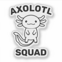 Divi squad de Axolotl lindo gracioso fiesta editab