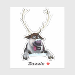 Pegatina dividido en congelado