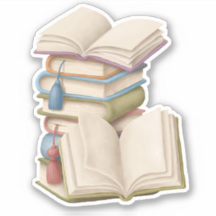 Pegatina Diviértete con adhesivos de vinilo para libros esc