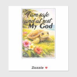 Pegatina Divine Serenity Turtle