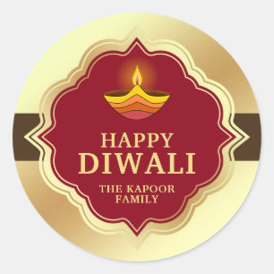 Pegatina Diwali personalizado