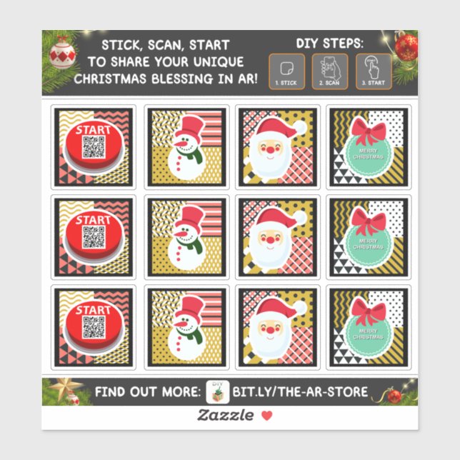 Pegatina DIY-AR Story Sticker (Hoja)