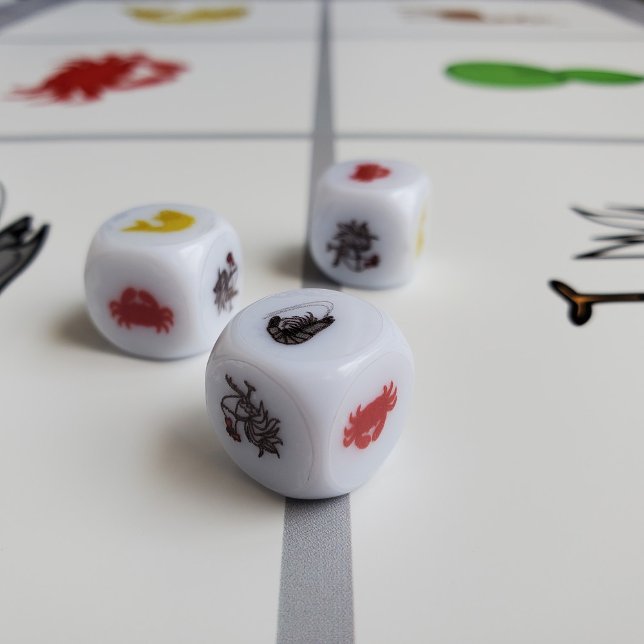 Pegatina DIY Fish Prawn Crab Dice | Banchu Cua Cá Cong p /  (Subido por el creador)