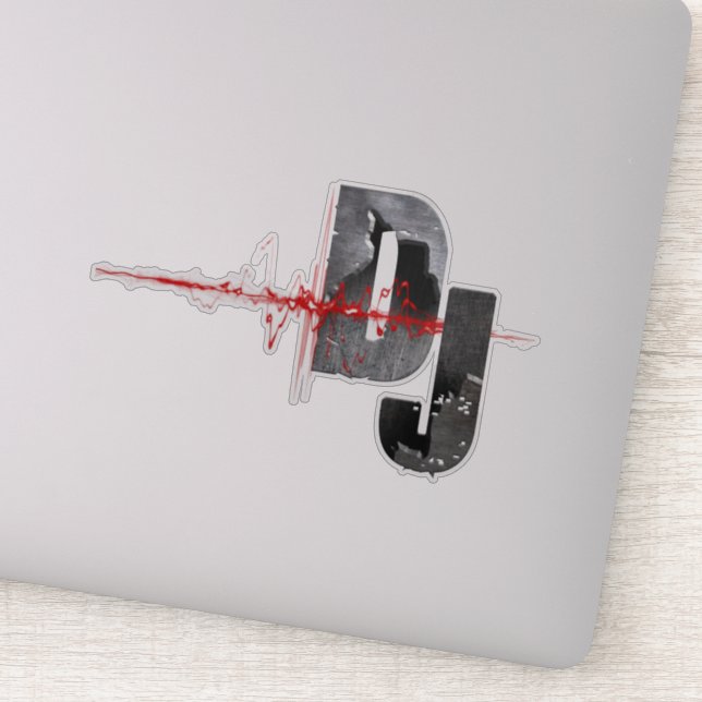 Pegatina Dj (Detalle)