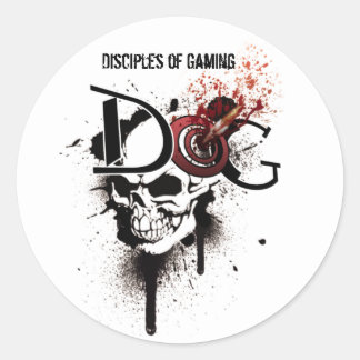 Pegatina DoG Headshot