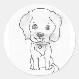 Pegatina Doggy