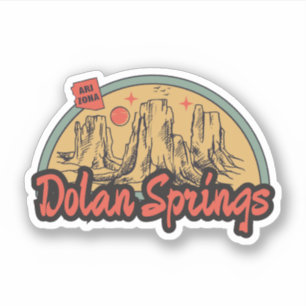 Pegatina Dolan Springs, Arizona 