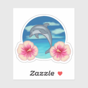 Pegatina Dolphin Paradise