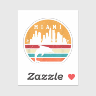 Pegatina Dolphin Silhouette Souvenir Dolphin Dolhouette de 