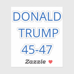 Pegatina Donald Trump