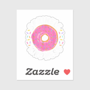 Pegatina Donut Sprinkle Kindness Chicas graciosas
