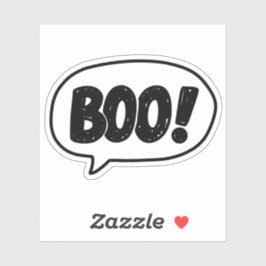 Pegatina Doodle de Boo