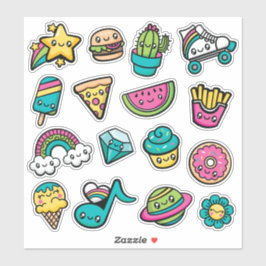 Pegatina Doodles totalmente cutáneos Vinyl